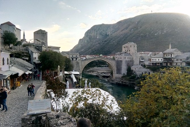 TOP OFFER: Dubrovnik to Split via Ston, Počitelj, Mostar, Kravica - Mostar and Stari Most: Old Bridge, Old Town, and Bazaar Strolls
