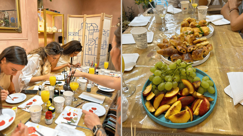 Traditional Brunch and Painting Class in Old Town Dubrovnik - Painting Your Own Dubrovnik-Inspired Ceramic Plate (No Art Degree Required)