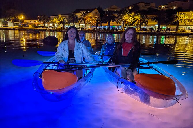 Transparent Kayak Glow Tour in Split - Stop 1: Split pickup and the quick transfer to the coast