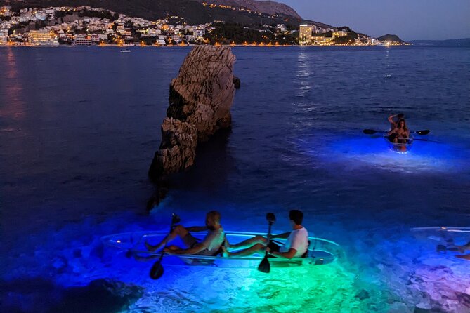 Transparent Kayak Glow Tour in Split - Stop 3 on the Žrnovnica River and back to the sea
