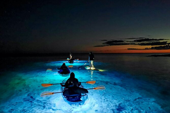 Transparent Kayak Night Glow Experience from Pula - The Before-Dark Lesson: Beginner-Friendly Without Babying You