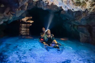 Transparent Kayak Night Glow Experience from Pula - Sunset Timing and Night Lights: Why Weather Can Make It Better