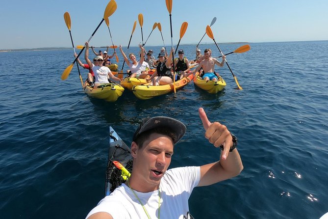 TRANSPARENT KAYAKING or SUP-ing AROUND ISLANDS - Kamenjak National Park stop: where the route becomes a story