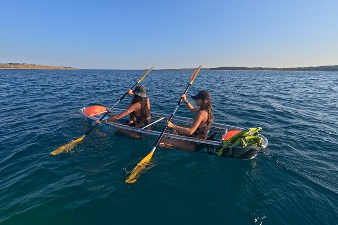 TRANSPARENT KAYAKING or SUP-ing AROUND ISLANDS - Snorkeling gear and the trick to staying comfortable