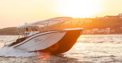 TROGIR: Blue Lagoon & 3 Islands Half-day Speedboat tour - Blue Lagoon on Drvenik Veliki: The Water Moment You Came For