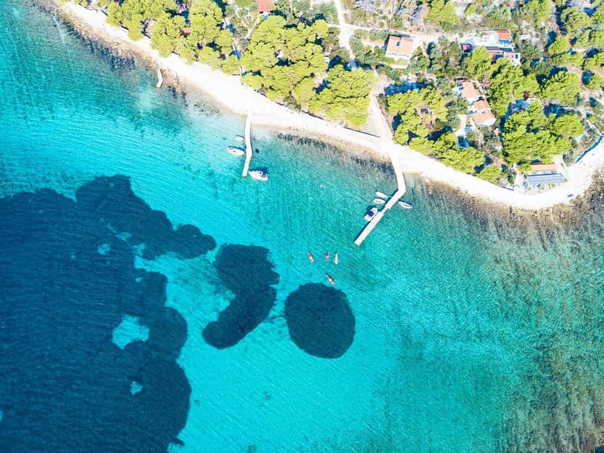 Trogir: Blue Lagoon, Maslinica, and Solinska Bay Boat Tour - Meeting at Blue Lagoon Trogir and Handling the 6-Hour Pace