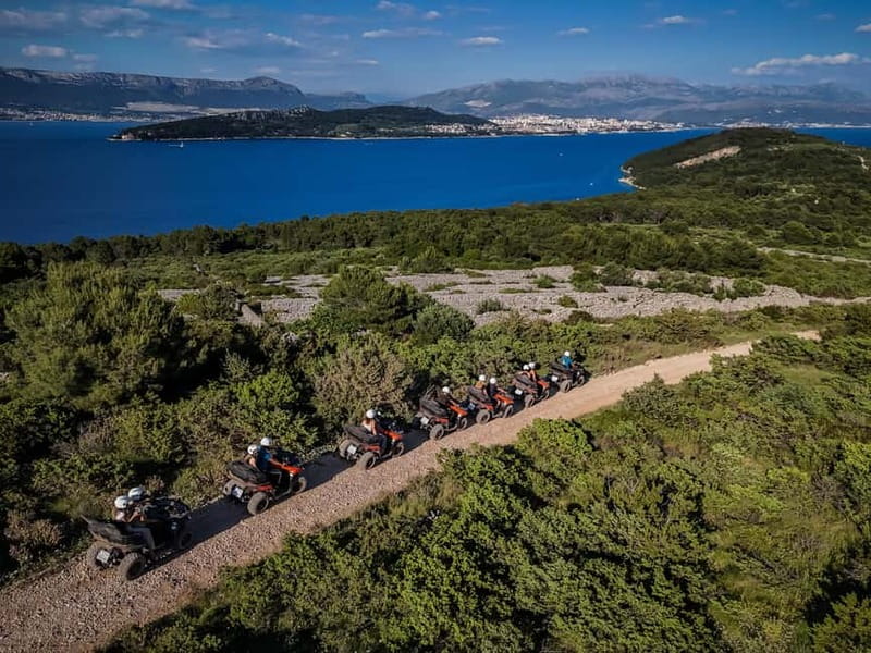 Trogir: Čiovo Quad Safari – Wild Nature & Panoramic Views! - Getting to Slatine: where your quad day starts (and why it matters)