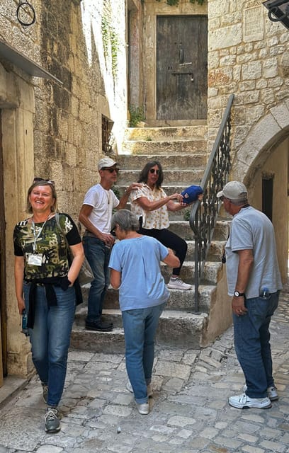 Trogir; Private walking tour of higlights of Trogir - Weather reality: when an Unwetter hit, the guide handled it