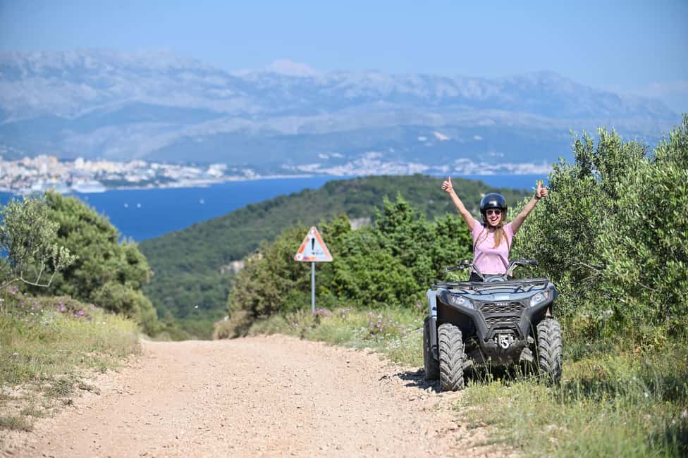 Trogir, Žedno: Čiovo Island 100% Off-Road Quad ATV Tour - Why 100% off-road quads on Čiovo feel different
