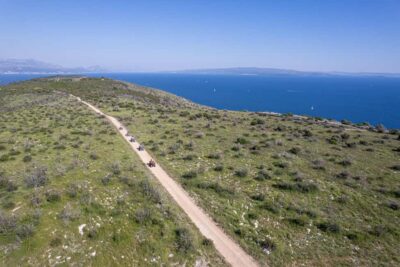 Trogir, Žedno: Čiovo Island 100% Off-Road Quad ATV Tour - The 30-minute safety training and automatic ride controls