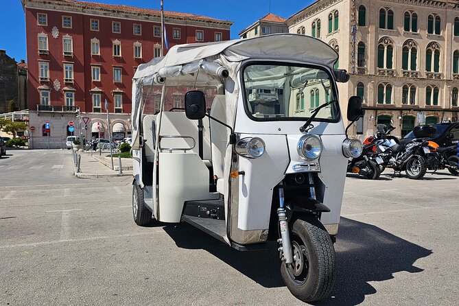 TUK TUK Split Sightseeing Adventures - Stop 5: Teraca Vidilica Viewpoint for the Big Split Overlook