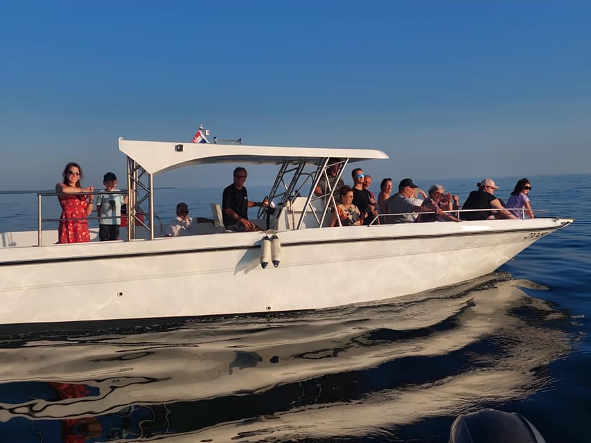 Umag: Snorkeling&dolphinwatching morning tour adventure - The Blue Lagoon Stop: Fine Sand, Shallow Clear Water, and Boat-Back Comfort