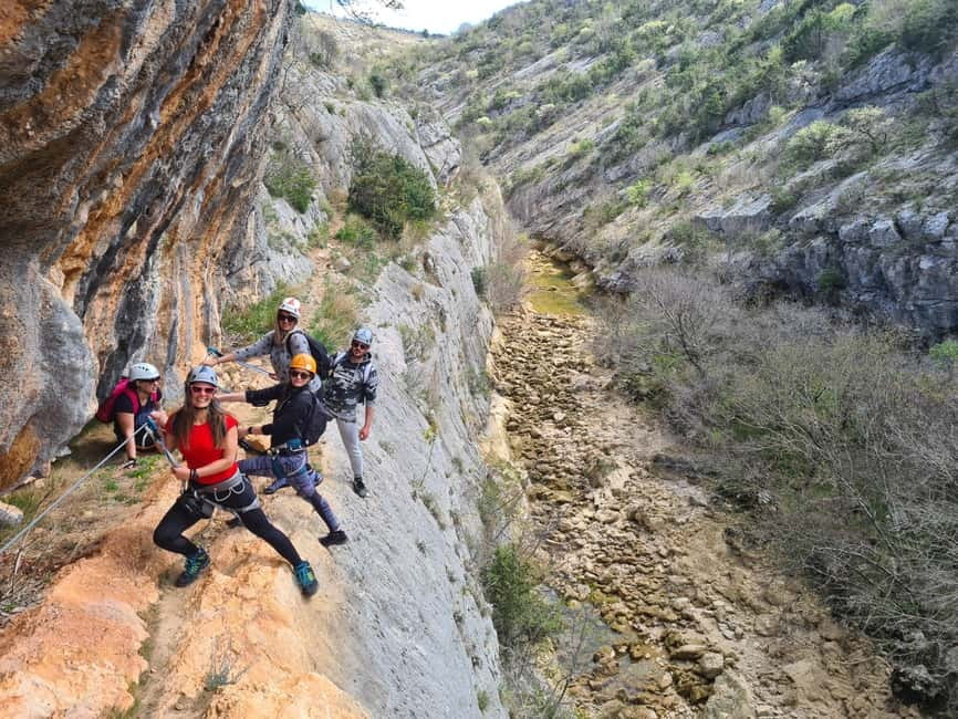 Via ferrata Čikola Canyon - The 4-hour flow: how your day usually moves in Čikola