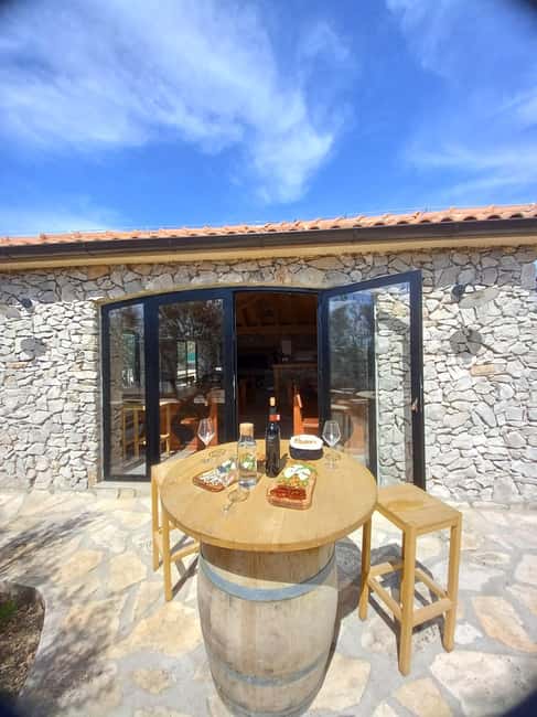 Vodice: Vinarija Birin Winery Tour with Wine Tasting - Tasting Room Comfort in Summer Heat