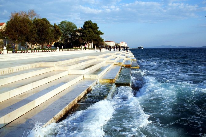 WALKING TOUR ZADAR: Top rated guide, Tastings, Private tour - The modern shoreline: Greeting to the Sun (2005)