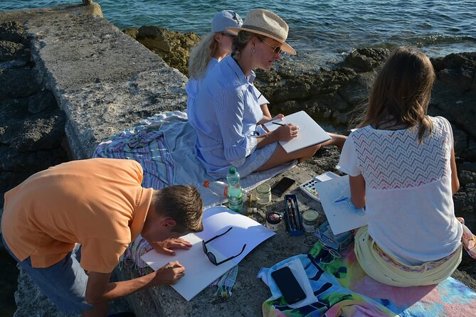 Waves & Watercolors: A Seaside Painting Workshop - Renata’s teaching style: technique first, stress last
