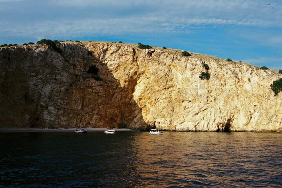 Wild Bays of Krk Island: A private half day boat tour - From Punat Harbour to an Orange Speedboat Day Plan