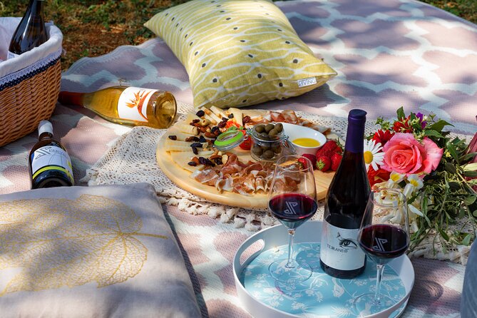 Wine picnic - What’s in Your Basket: Charcuterie, Cheese, Prosciutto, and More