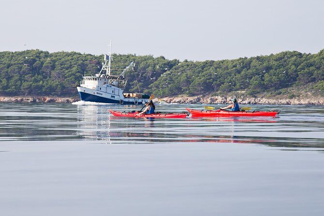 Zadar Archipelago 3 Islands Sea Kayaking Day Trip - Islands time: pebble beaches, remote shorelines, and real calm