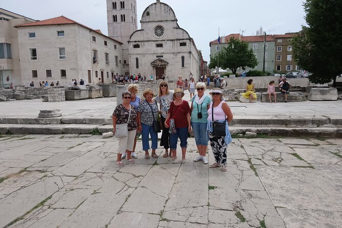 Zadar City Tour 90min Walk - Narodni trg and Venice Republic street power