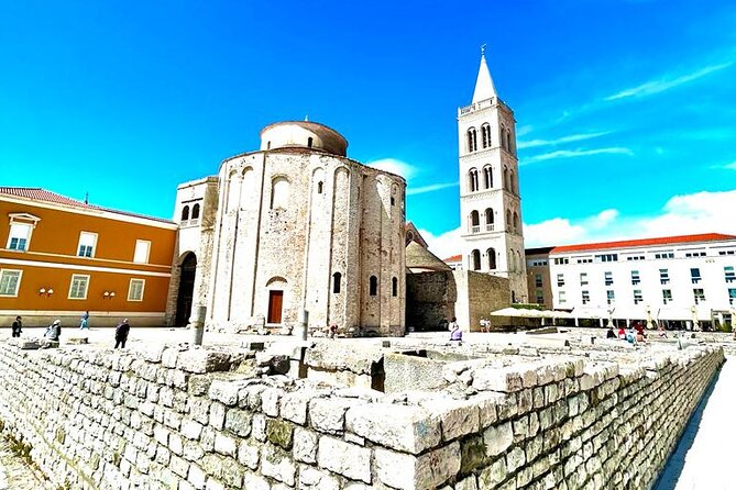 Zadar City Tour & Nin - Old Town Zadar: Sea Organ, Greeting to the Sun, and the Roman thread