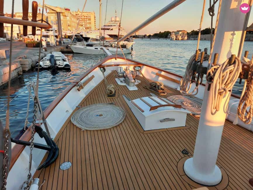 Zadar: Cruise aboard an Authentic Wooden Boat with Drinks - Preko on Ugljan Island: A Short Break That Works (and Helps You Cool Off)