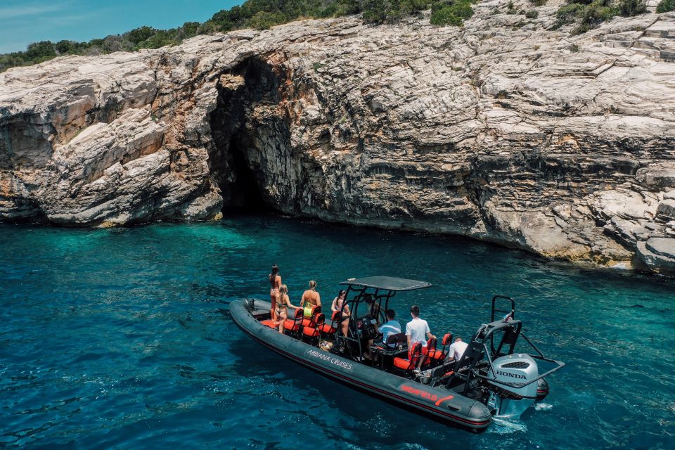 Zadar: Dugi Otok, Kornati Park, Sakarun Beach Speedboat Tour - Sakarun Beach: The Sandy Reset in Between Snorkel Stops