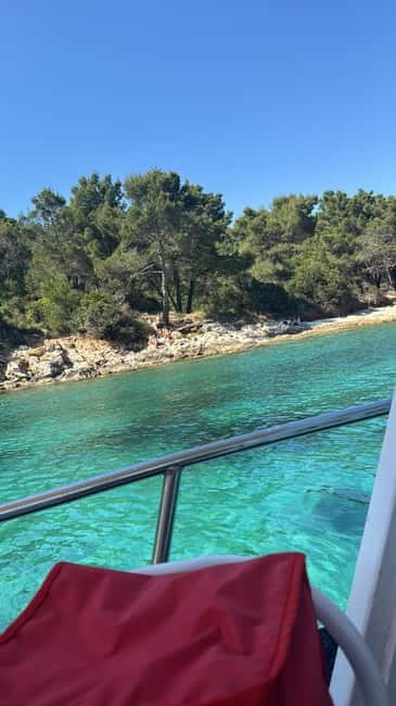 Zadar: Half-day trip boat with drinks and snorkeling - Ugljan stop: swimming and snorkeling for a full hour