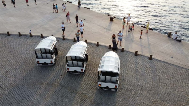 Zadar: Hidden Gems Eco Tuk Tuk Tour - Market Zadar and the local way of eating well