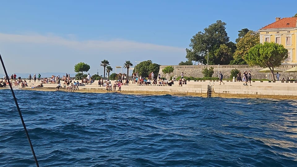 Zadar highlights - Zadar discovery Short tour - Greeting to the Sun and Hitchcock’s promenade moments