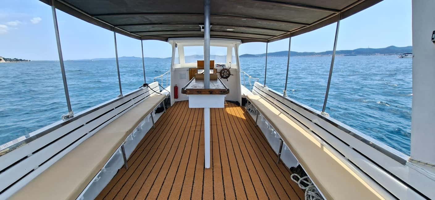 Zadar: Island Hopping Tour Swim and Snorkel with Aperol - The role of the skipper and guide: local routing is the real upgrade