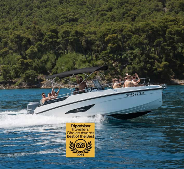 Zadar: Island Hopping Tour Swim and Snorkel with Aperol - Boat feel: traditional wooden deck, small-group comfort