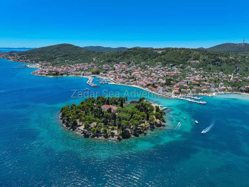 Zadar: Island Hopping Tour Swim and Snorkel with Aperol - Stop 2: the walk-and-water hour that adds variety