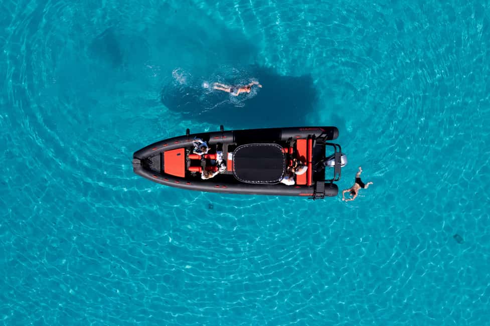 Zadar: Island Luxury Speedboat Tour with Snorkeling - Stop 3: Preko for beaches, bars, and lunch timing
