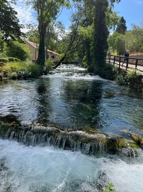 Zadar: Krka Waterfalls Tour, Boat Cruise & Swimming - Skradin town and the beach swim: the payoff break