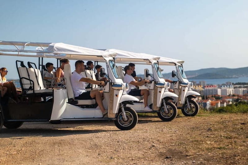 Zadar: Panorama Eco Tuk Tuk Tour - Zadarski Barkajoli and the route between icons