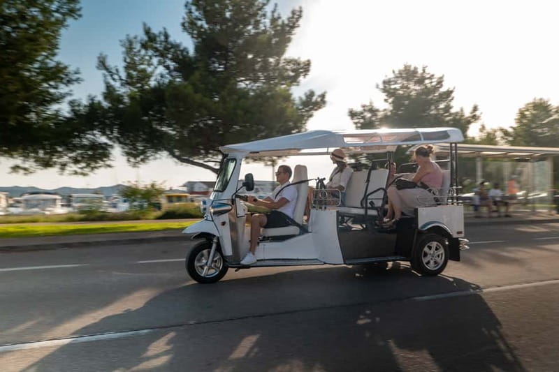 Zadar: Panorama Eco Tuk Tuk Tour - Getting around in an eco tuk-tuk: what it’s like in practice