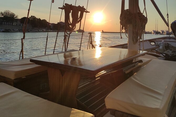 Zadar Private Authentic Wooden Boat tour with unlimited champagne - Ugljan Island Stop: Bay Time, Swimming Breaks, and the Kali Walk