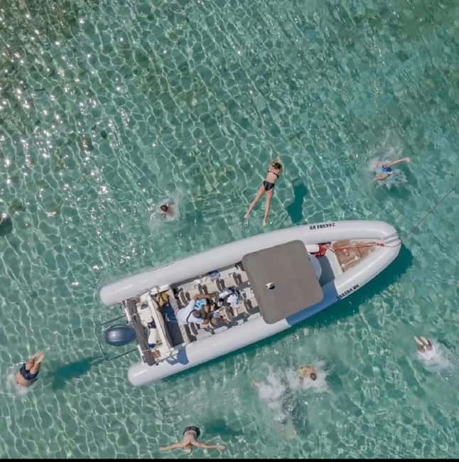 Zadar: RIB boat Tour to Hidden Bays with Snorkeling & Drinks - Getting to Molo Branimira and Kokolo Marine without stress