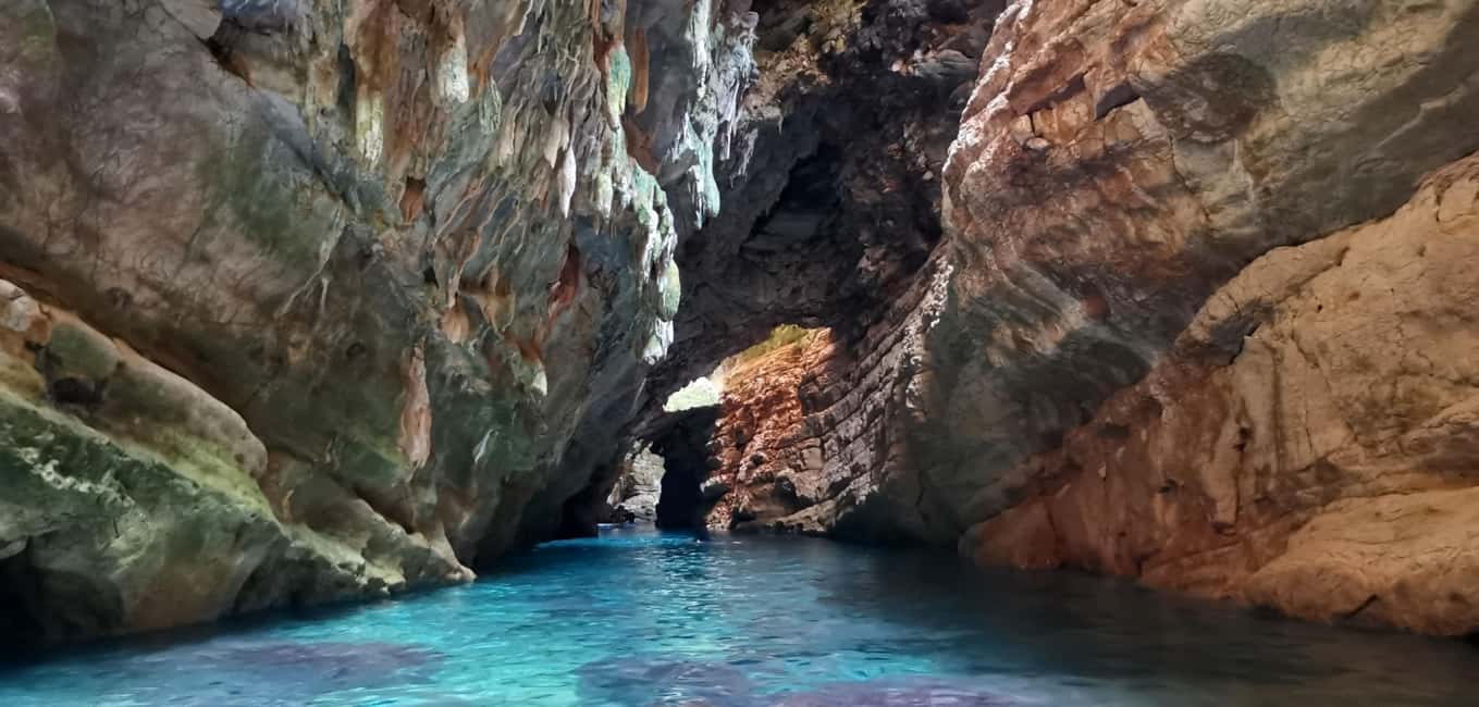 Zadar: Sakarun, Cave, Blue Lagoon, Dragon Eye & Snorkel Tour - Sakarun Beach: the big signature swim of Dugi Otok