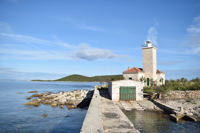 Zadar: Shipwreck Dive, Sandy Beach, Lighthouse & Island Tour - Preko on Ugljan (olive island) and the Galevac option