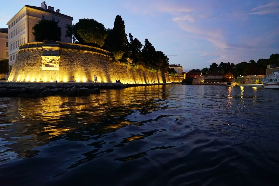 Zadar: Sunset and Night Cruise with Unlimited Sparkling Wine - Zadar Bridge at Night: Reflections, Photos, and a Different Pace