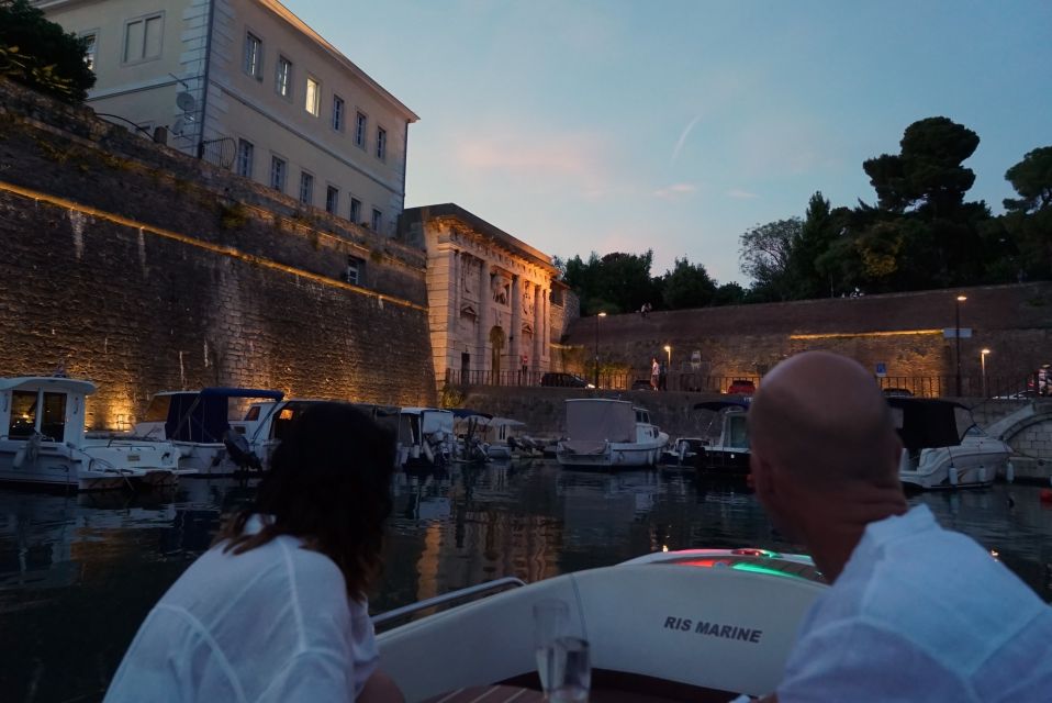 Zadar: Sunset and Night Cruise with Unlimited Sparkling Wine - Uvala Jazine and the Final Stretch Back to Marina Tankerkomerc