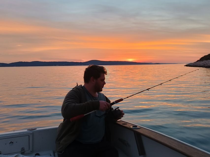 Zadar: Sunset Fishing Half-Day Guided Boat Trip - The half-day rhythm: sightseeing cruise, long sea break, and sunset timing