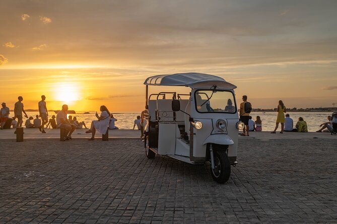 Zadar: Sunset Panorama Tour with Eco Tuk Tuk - Sphinx in Zadar: a short stop with strong personality