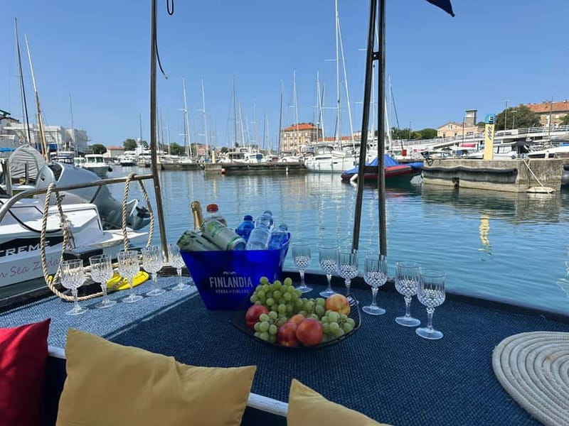 Zadar: Wooden Boat half day Adventure with drinks - Passing Sea Organ and Greeting to the Sun: Famous, but Worth Seeing Again
