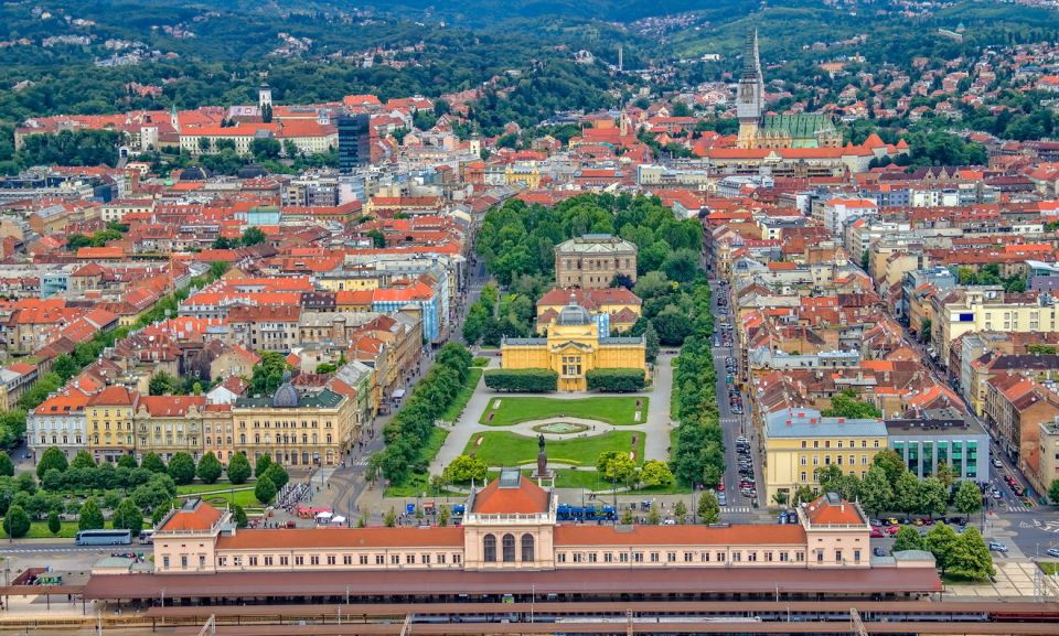 Zagreb BIG Tour - Private Tour - Pickup, driving route, and how the panorama fits together
