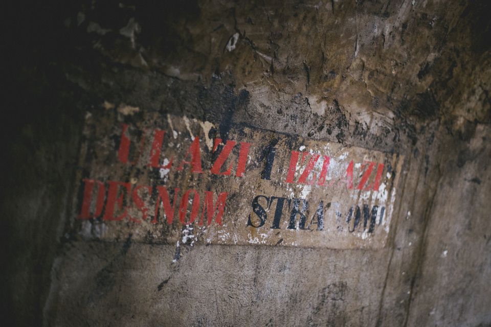 Zagreb: Communism and Croatian Homeland War Tour - The long underground finale: the basement shelter used in the 1990s