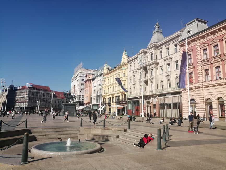 Zagreb: Group walking tour of Zagreb (funicular included) - Ćirilometodska Street to St. Catherine’s Church: Language, Theater, and Stucco