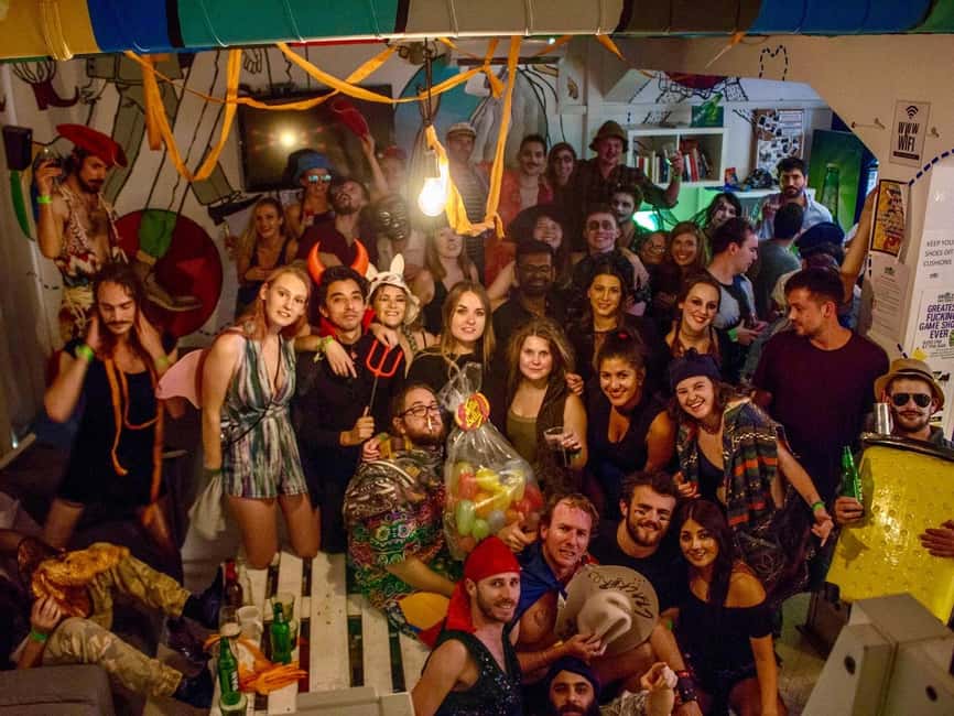 Zagreb: Pub Crawl, 1-Hour of Unlimited Drinks, & Club Entry - Entering Zagreb nightlife from Whole Wide World’s courtyard